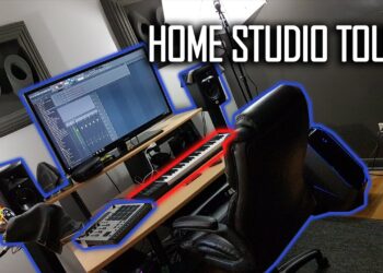 Home Studio Tour | Music Setup & Video Game Collection [2016] – @SeriousBeats