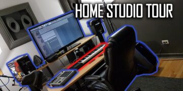 Home Studio Tour | Music Setup & Video Game Collection [2016] – @SeriousBeats
