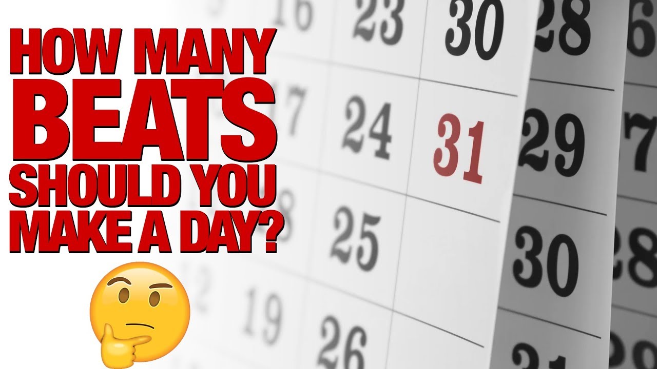 How Many Beats Should You Make A Day To Sell More Beats Online? (Beat A Day Challenge?)