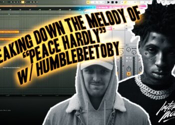 HOW THE GUITAR LOOP FOR PEACE HARDLY BY NBA YOUNGBOY WAS MADE WITH HUMBLEBEE | Ableton Tutorial