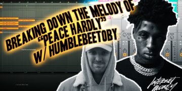 HOW THE GUITAR LOOP FOR PEACE HARDLY BY NBA YOUNGBOY WAS MADE WITH HUMBLEBEE | Ableton Tutorial