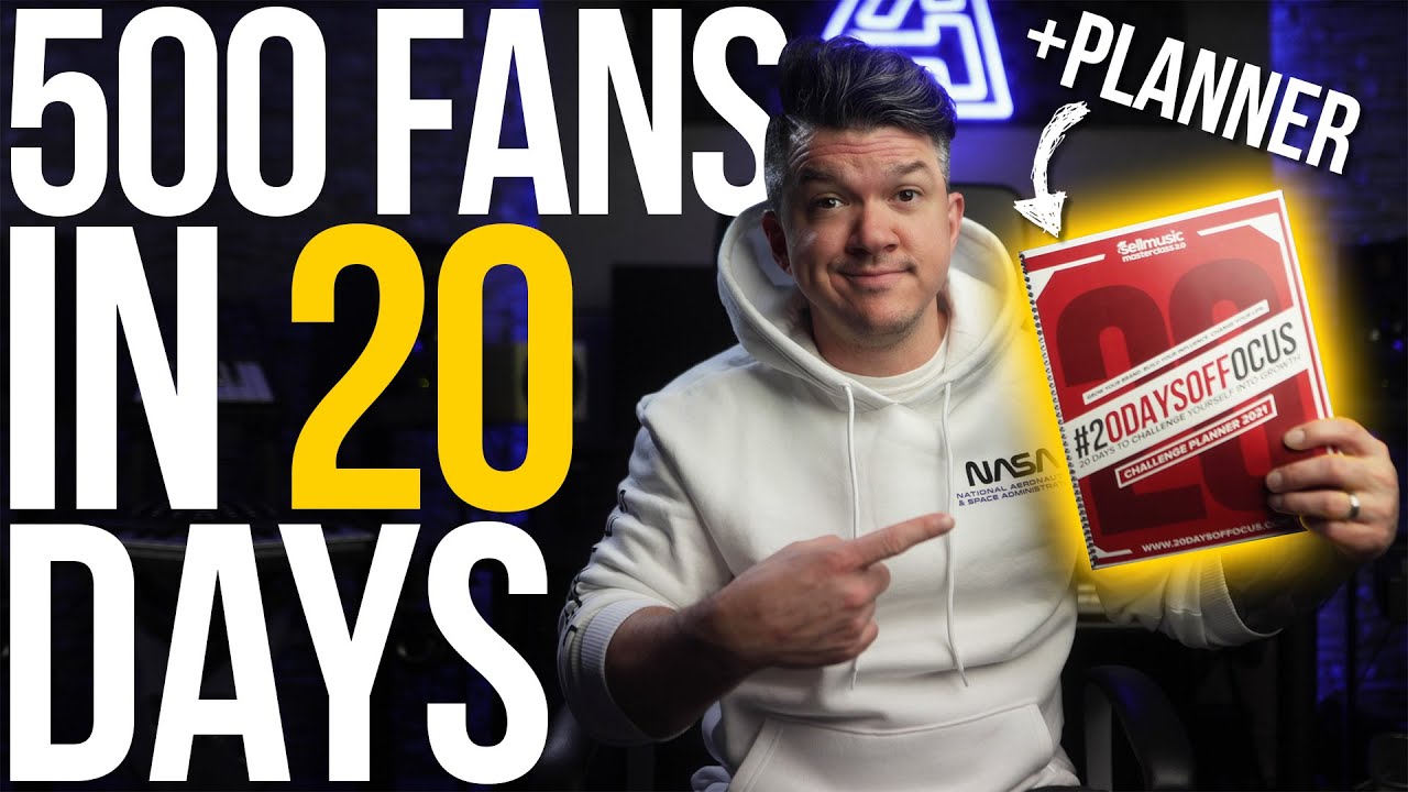 How To Grow A Fanbase In 20 Days | New And Improved #20DAYSOFFOCUS​ CHALLENGE