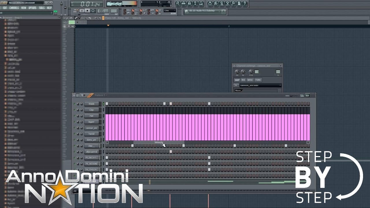 How To Make A Beat – Step By Step – 2DEEP (FRUITY LOOPS TUTORIAL)