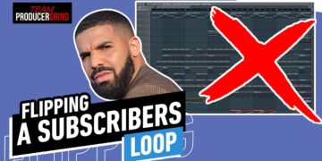 How To Make A Laid Back Beat For Drake Using A Subscribers Loop W/ TB Digital