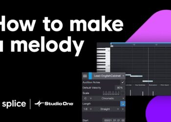 How to make a melody in Studio One 5