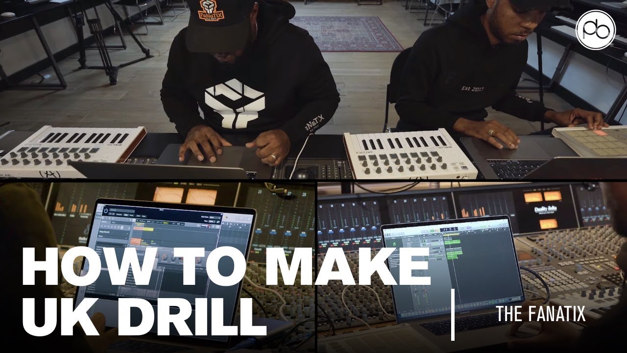 How To Make A UK Drill Beat From Scratch With The FaNaTiX Beat Making Videos