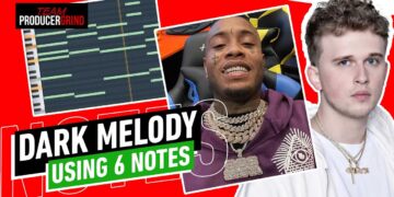 How To Make DARK MELODIES Using Just 6 Notes (Building Chords)