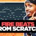 HOW TO MAKE FIRE BEATS FROM SCRATCH IN FL STUDIO  | E-Trou Cookup