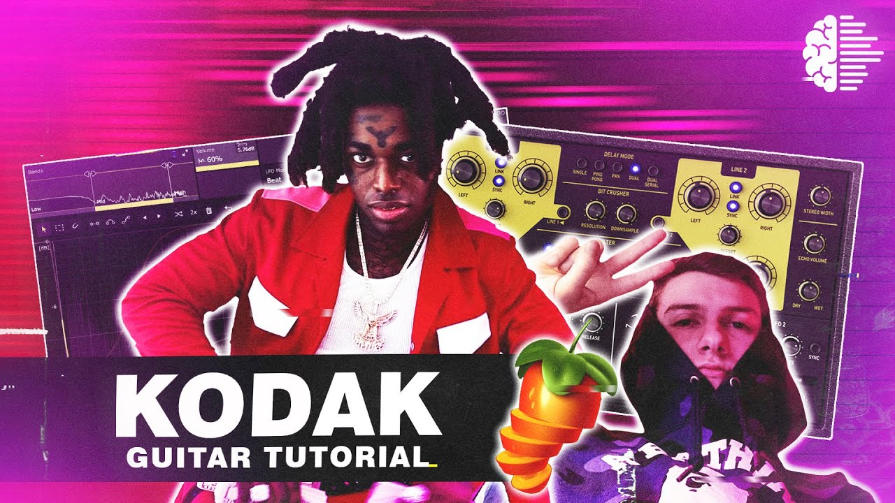 How To Make FIRE GUITAR Beats For KODAK BLACK From SCRATCH | FL Studio 20 Tutorial