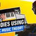 How To Make Melodies Using BASIC MUSIC THEORY | Fl Studio Tutorial & Cookup | Music Theory