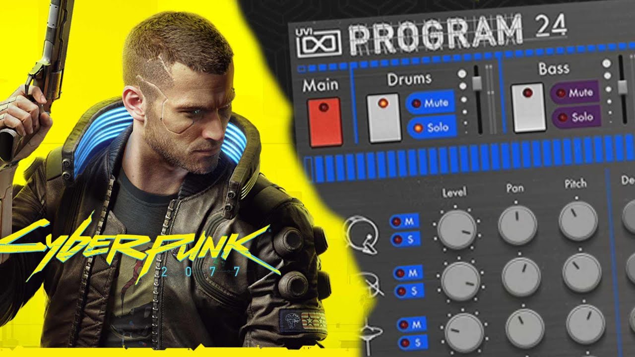 How To Really Make a Cyberpunk 2077 beat! UVI Program 24 VST Plugin