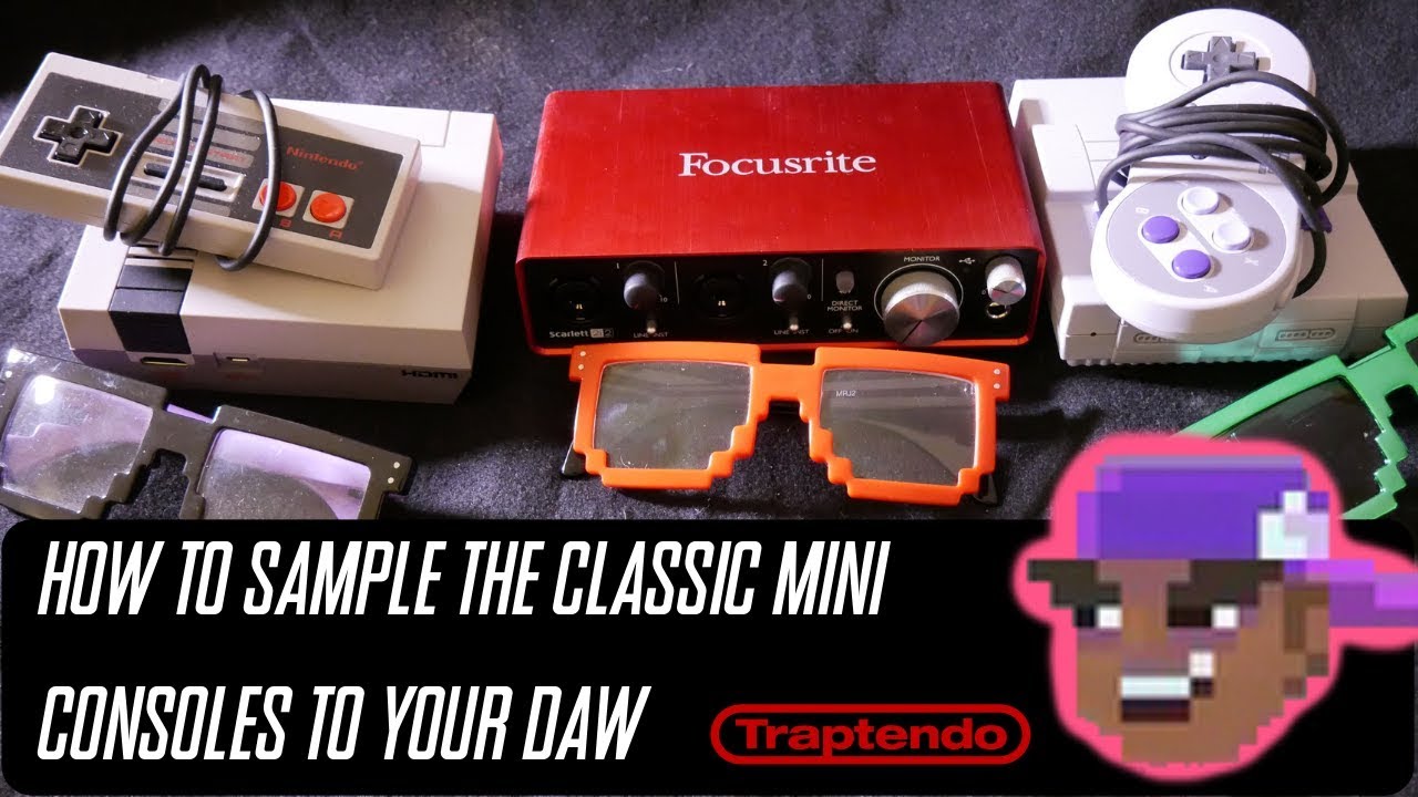 How To Sample A NES/SNES or SEGA Mini Classic Console in Your DAW