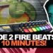 I MADE 2 FIRE BEATS IN 10 MINUTES? | 10-MinTuesday #003 (Making A Beat In FL Studio From Scratch)
