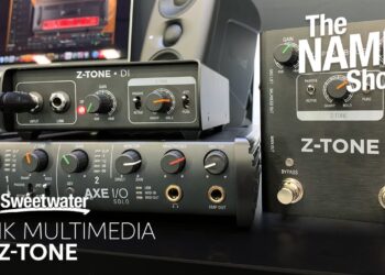 IK Multimedia Z-Tone Direct Box at Winter NAMM 2020
