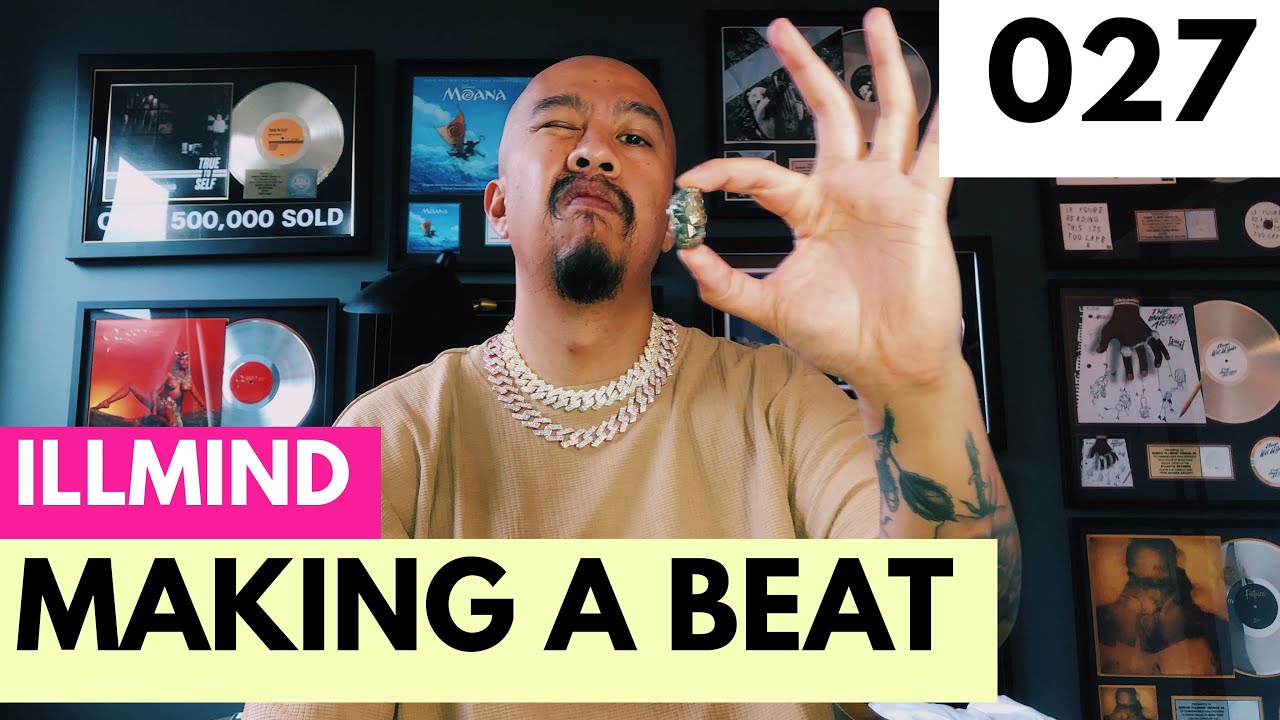 Illmind making a beat LIVE (drums, loops, etc) in PROTOOLS