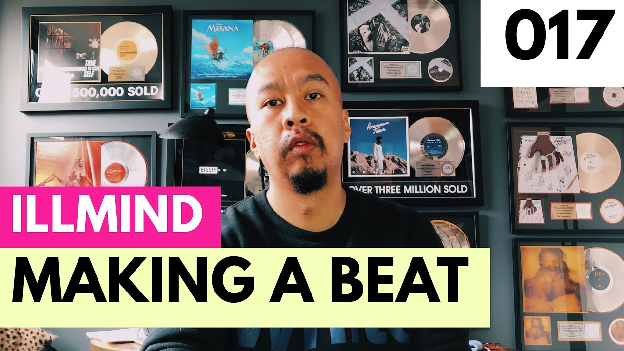 Illmind making a beat LIVE (drums, loops, etc) in PROTOOLS
