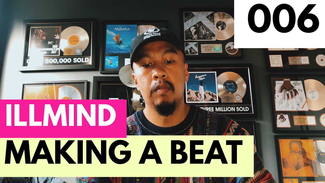 Illmind making a beat LIVE (drums, loops, etc) in PROTOOLS