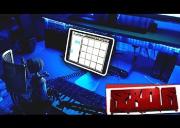 In the studio making beats with Ipad Pro 2 [10.5] | Beatmaker 2 – Akai Mpk2 Mini