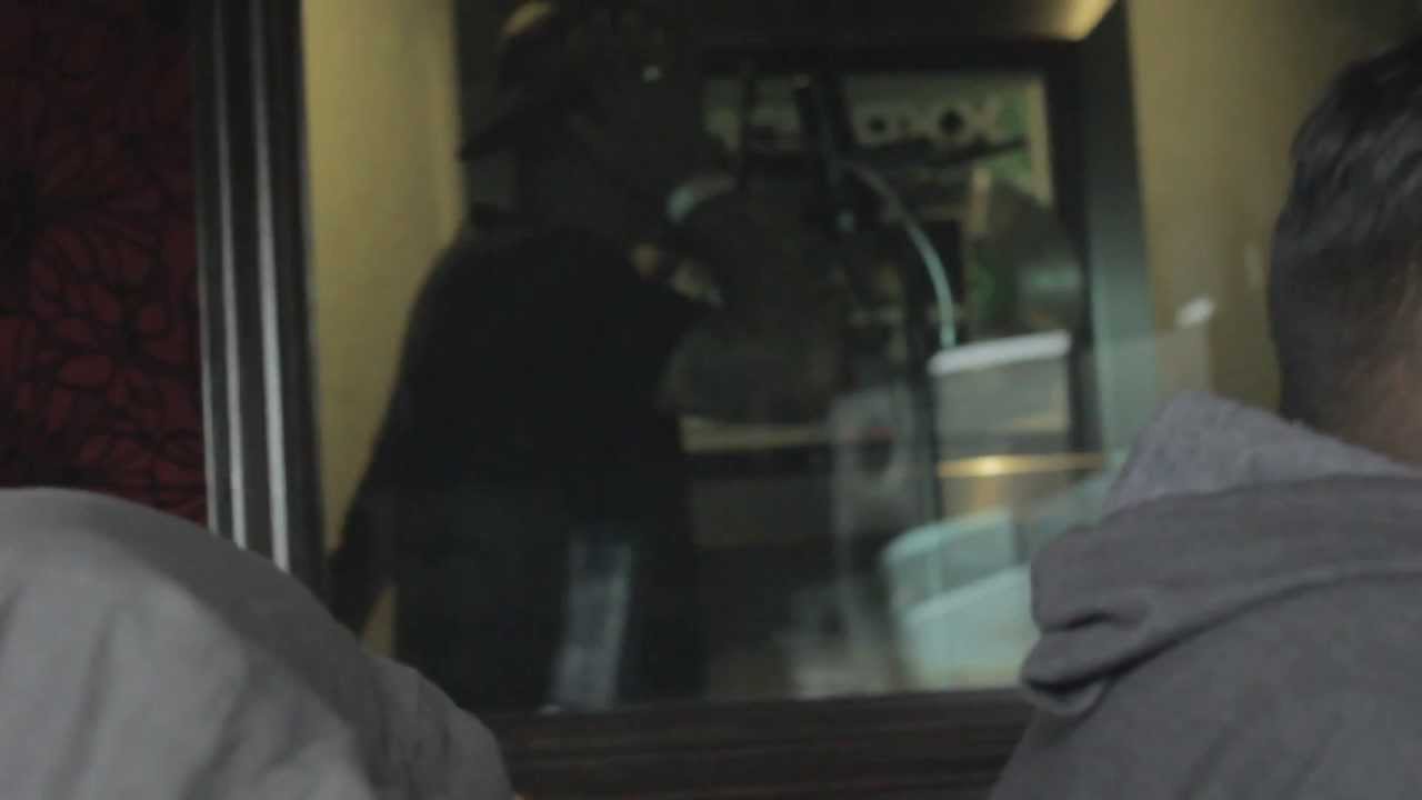 Jamie Foxx recording studio with Key Styles