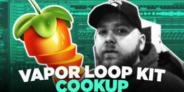KC SUPREME COOKS UP 3 BEATS IN FL STUDIO WITH VAPOR LOOP KIT