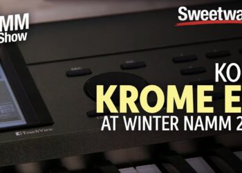 Korg Krome EX at Winter NAMM 2019