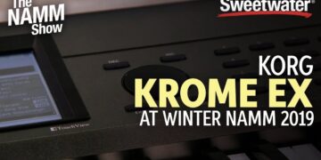 Korg Krome EX at Winter NAMM 2019