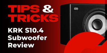 KRK S10.4 Subwoofer Review | Tips and Tricks