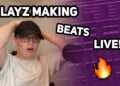 LayZ Made beats live part 1