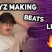 LayZ Made beats live part 1
