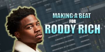 LayZ Making a Bouncy Roddy Ricch type beat in FL Studio
