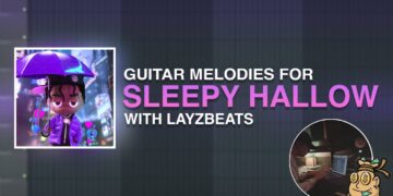 LayZ shows How to Make BOUNCY Guitar Loops For Sleepy Hallow