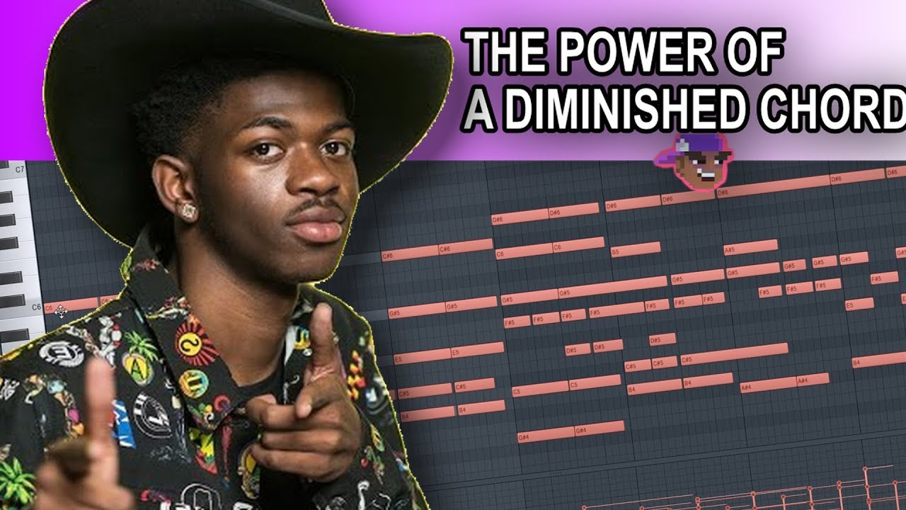 Lil Nas X Old Town Road Melody Music Theory