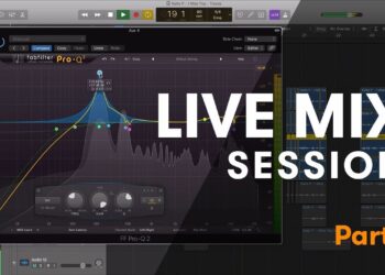 Live Vocal Mix Session/Tutorial in Logic Pro X using Melodyne | Part 1 | J Canan