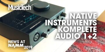 Low-cost audio interfaces from Native Instruments: Komplete Audio 1 & 2 #NAMM2019