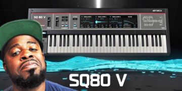 Made a Crazy Beat with Arturia SQ80 V Synth