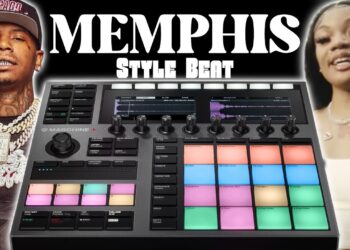Made a Crazy Unedited Memphis Style Trap Beat on Maschine Plus in Standalone Mode!
