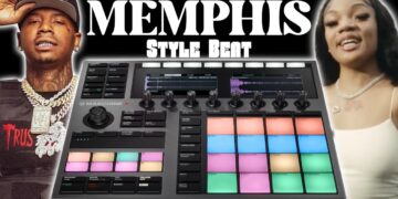 Made a Crazy Unedited Memphis Style Trap Beat on Maschine Plus in Standalone Mode!