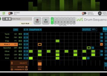 Make Drum Patterns with Drum Sequencer