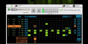 Make Drum Patterns with Drum Sequencer