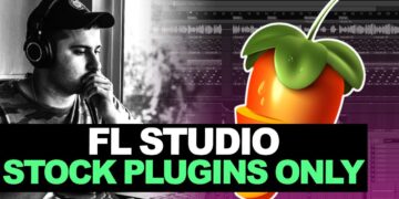 MAKING A BEAT IN FL STUDIO USING STOCK PLUGINS ONLY | E-Trou