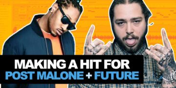 MAKING A CHILL BEAT FROM SCRATCH FOR POST MALONE & FUTURE (HIT RECORD)