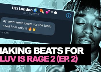 MAKING A CRAZY BEAT FOR LUV IS RAGE 2 [EP. 2] | MAKING A LIL UZI VERT TYPE BEAT FROM SCRATCH