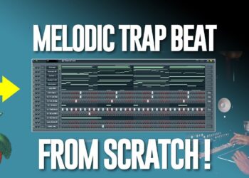 Making A CRAZY Melodic Trap Beat (from scratch full beat)
