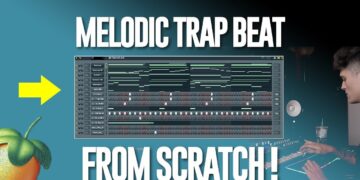 Making A CRAZY Melodic Trap Beat (from scratch full beat)