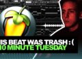 MAKING A “FIRE” BEAT IN A COUPLE MINUTES | 10MinTues #002 (Making A Beat In FL Studio From Scratch)