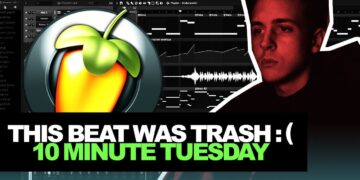 MAKING A “FIRE” BEAT IN A COUPLE MINUTES | 10MinTues #002 (Making A Beat In FL Studio From Scratch)
