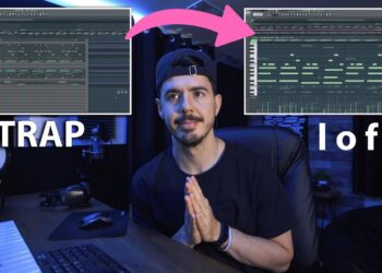 Making a HARD Trap Beat… and then turning it into l o f i (LIT AF)