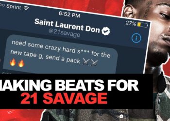 MAKING A HARD TRAP BEAT FROM SCRATCH FOR 21 SAVAGE (FL Studio) | How To Make a 21 Savage Type Beat