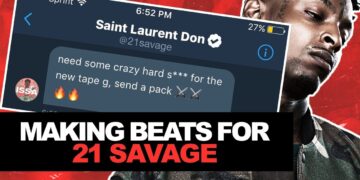 MAKING A HARD TRAP BEAT FROM SCRATCH FOR 21 SAVAGE (FL Studio) | How To Make a 21 Savage Type Beat