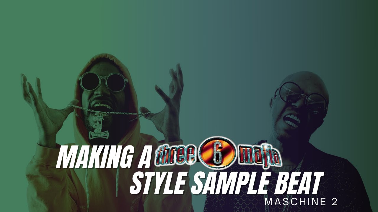 Making a Three 6 Mafia Style beat with an Anime Sample | Chopping A Sample on Maschine MK3 2022